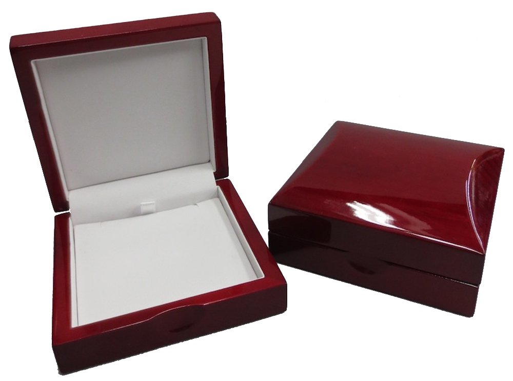 Light Wood Box (with Necklace & Card)