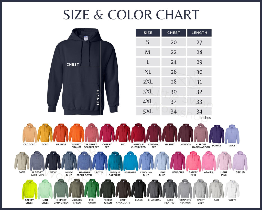 Hoodie Gildan 18500
